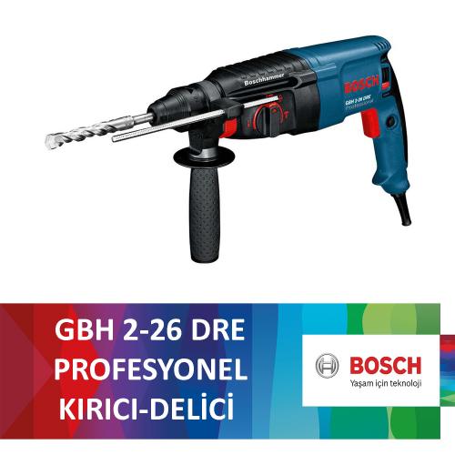Bosch Gbh 2-26 Dre Profesyonel Kırıcı Delici Sds Plus