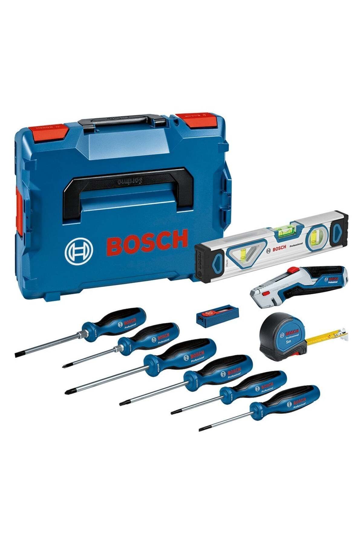 BOSCH PROFESYONEL EL ALETİ SETİ 19 PARÇA+L-BOXX 102