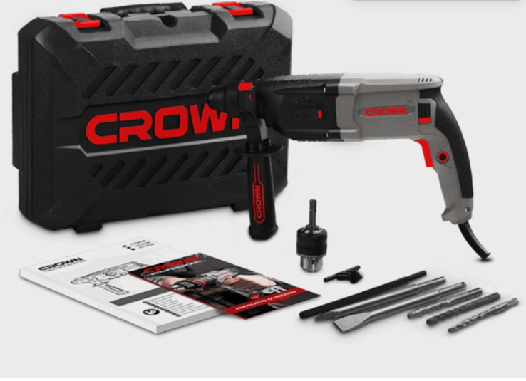 Crown CT18108 BMC 800 W SDS Plus Kırıcı Delici 2.8 KG