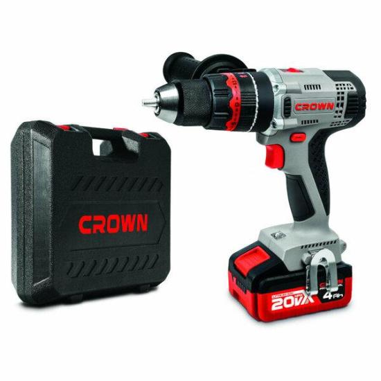 CROWN CT21075HMX-4BMC AKÜLÜ DARBELİ VİDALAMA 20V 4A