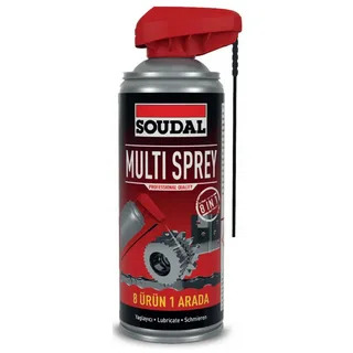 Soudal Multi Sprey Yağlayıcı Pas Sökücü 400 ml